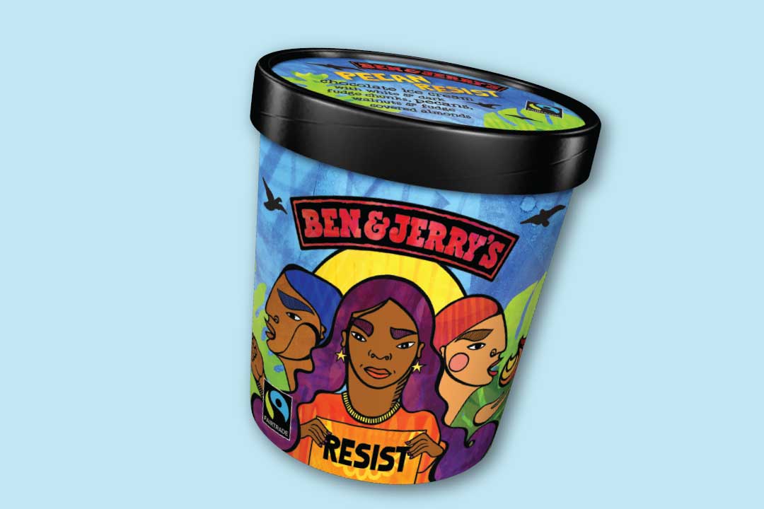 Ben and jerry's resist sale